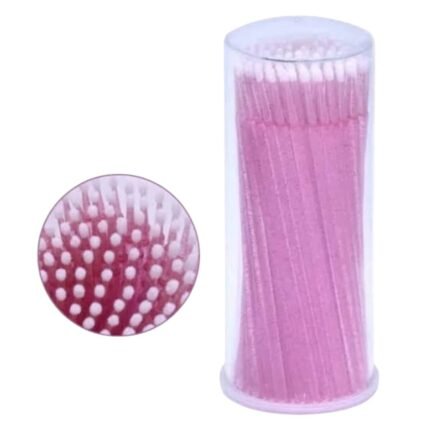 Мікробраші глітерні в тубі (100 шт) фіолетові