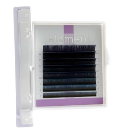 Вії ELEMENT OMBRE BLUE mix -0,07 СС -7-14 мм -8 ліній