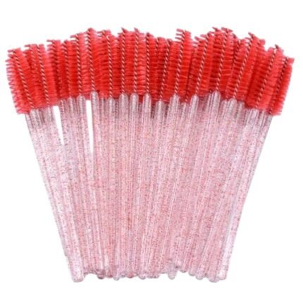 Щіточки з блискітками (ЧЕРВОНИЙ) УПАКОВКА (50ШТ)