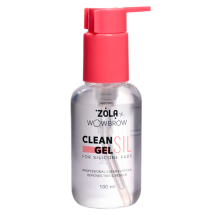 ZOLA x WowBrow Засіб для очищення валиків для ламінації вій CLEAN SIL GEL 100 мл